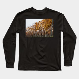 Autumn mood in the vineyards Long Sleeve T-Shirt